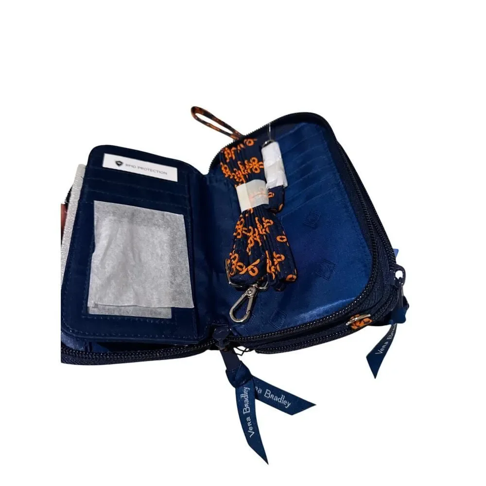 NWT Vera Bradley Auburn University All in One Crossbody Bag